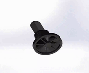 Nivelador para tubo quadrado de 30mm
